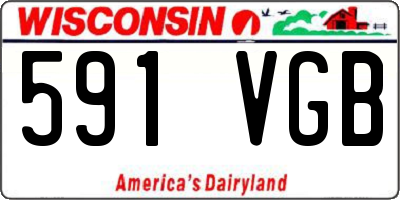 WI license plate 591VGB
