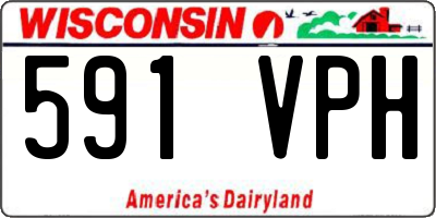 WI license plate 591VPH