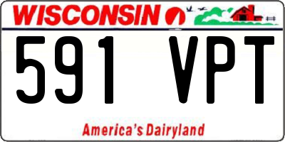 WI license plate 591VPT