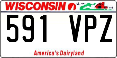 WI license plate 591VPZ