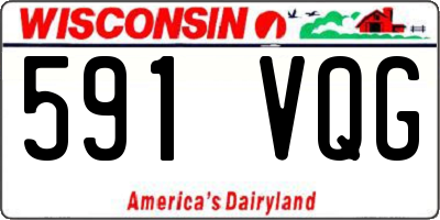 WI license plate 591VQG