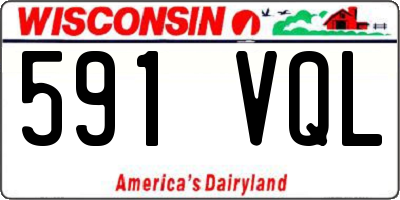 WI license plate 591VQL