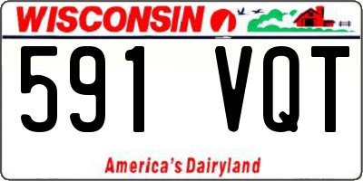 WI license plate 591VQT