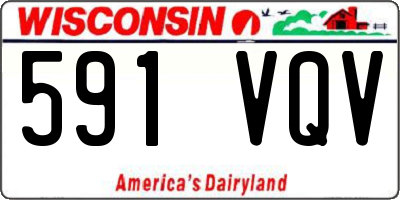WI license plate 591VQV