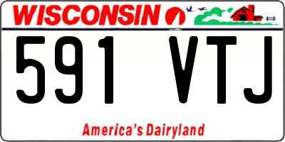 WI license plate 591VTJ