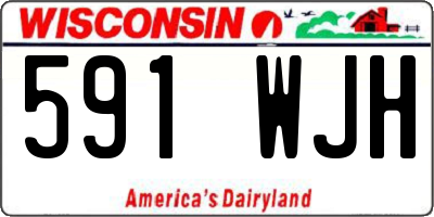WI license plate 591WJH
