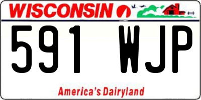 WI license plate 591WJP