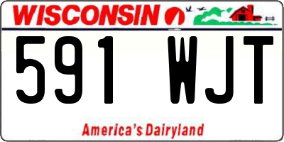 WI license plate 591WJT