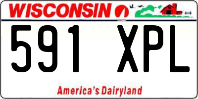 WI license plate 591XPL