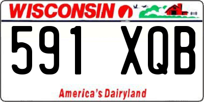 WI license plate 591XQB