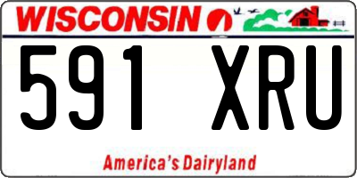 WI license plate 591XRU