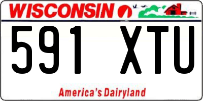 WI license plate 591XTU