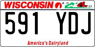 WI license plate 591YDJ