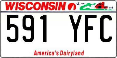 WI license plate 591YFC