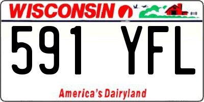 WI license plate 591YFL
