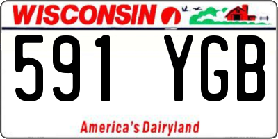 WI license plate 591YGB