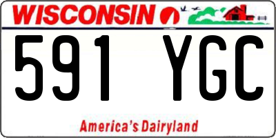 WI license plate 591YGC