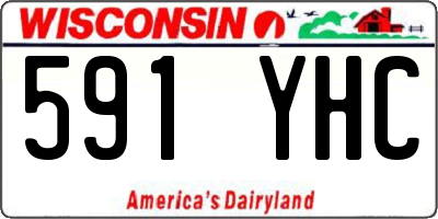 WI license plate 591YHC