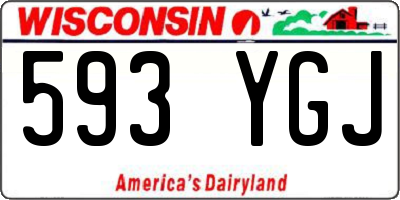 WI license plate 593YGJ