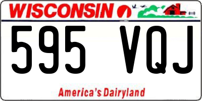 WI license plate 595VQJ