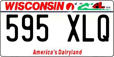 WI license plate 595XLQ