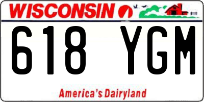 WI license plate 618YGM