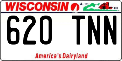 WI license plate 620TNN