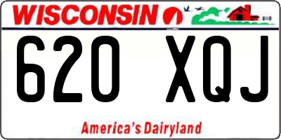 WI license plate 620XQJ