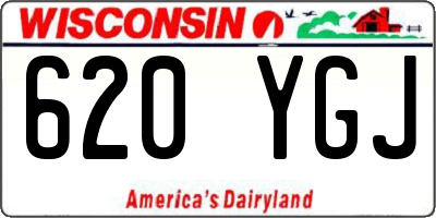 WI license plate 620YGJ