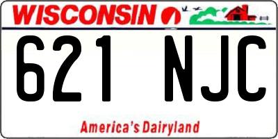 WI license plate 621NJC
