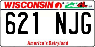 WI license plate 621NJG