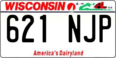 WI license plate 621NJP