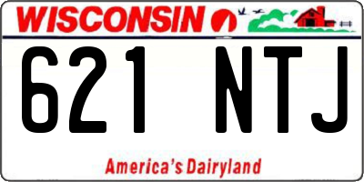 WI license plate 621NTJ