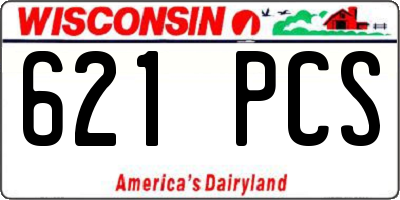 WI license plate 621PCS
