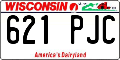 WI license plate 621PJC