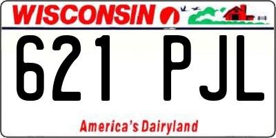WI license plate 621PJL