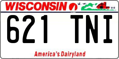WI license plate 621TNI