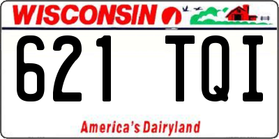 WI license plate 621TQI