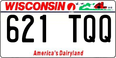 WI license plate 621TQQ