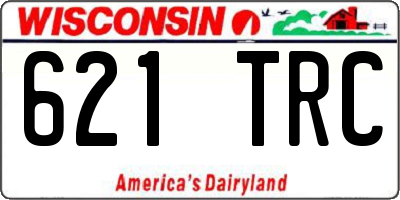 WI license plate 621TRC