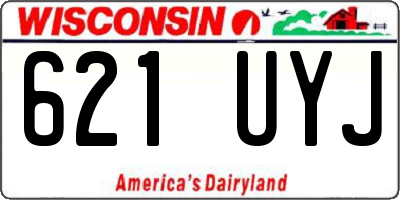 WI license plate 621UYJ