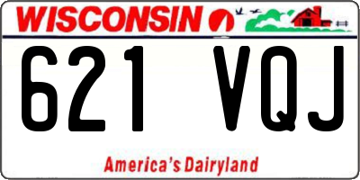 WI license plate 621VQJ