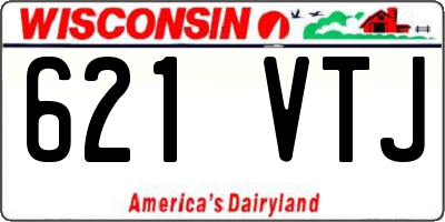 WI license plate 621VTJ
