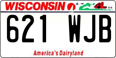 WI license plate 621WJB