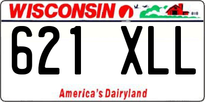 WI license plate 621XLL