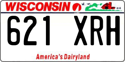 WI license plate 621XRH