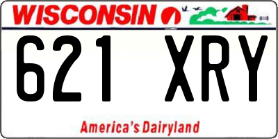 WI license plate 621XRY