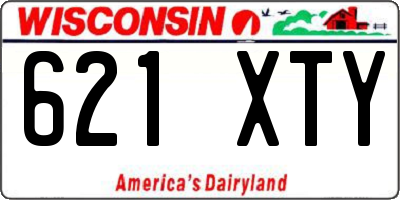 WI license plate 621XTY