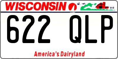WI license plate 622QLP