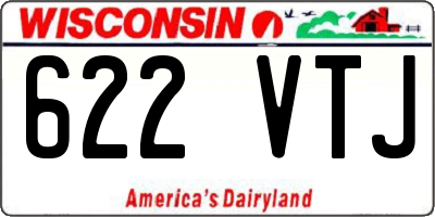 WI license plate 622VTJ